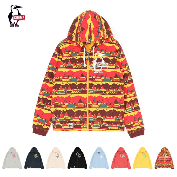 チャムス CHUMS / Booby Logo Zip Parkaブービーロゴジップパーカー / CH00-1420 / 2024秋冬