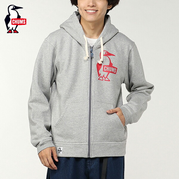 チャムス CHUMS / Booby Logo Zip Parkaブービーロゴジップパーカー / CH00-1420 / 2024秋冬_1