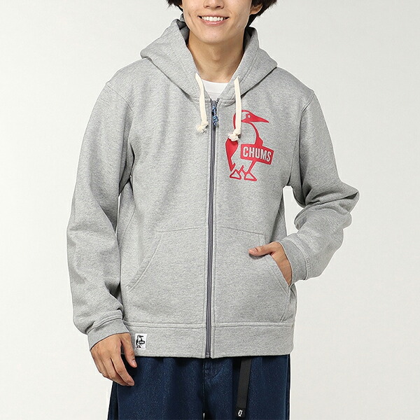チャムス CHUMS / Booby Logo Zip Parkaブービーロゴジップパーカー / CH00-1420 / 2024秋冬_7