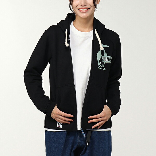 チャムス CHUMS / Booby Logo Zip Parkaブービーロゴジップパーカー / CH00-1420 / 2024秋冬_10