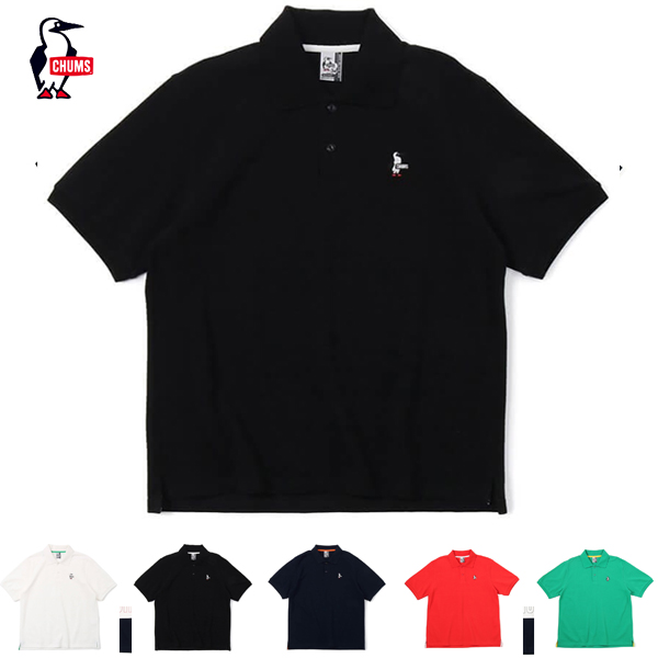20%OFF / CHUMS チャムス / Booby Polo Shirt ブービーポロシャツ (CH02-1190 / CH12-1190) (2024春夏) の通販は 5,045円