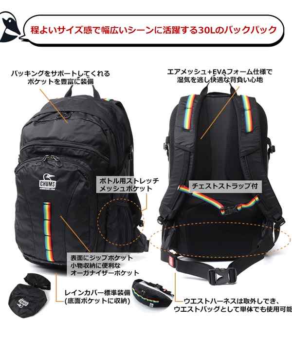 チャムス CHUMS / Spring Dale 30L スプリングデール30リットル