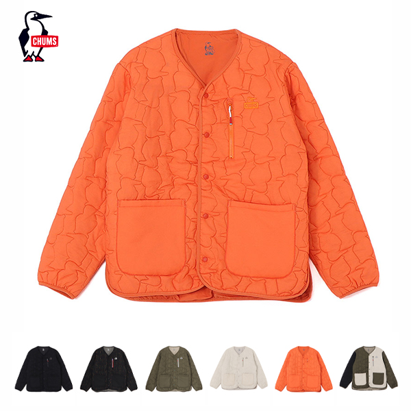20%OFF / チャムス CHUMS / Booby Stitch Padded Cardigan ブービーステッチパテッドカーディガン / CH04-1469 / ジャケット / アウター / アウトドア / 2025秋冬 新作