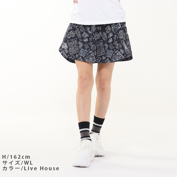 チャムス CHUMS / CHUMS X みゃこ Running Skirt チャムス×みゃこ