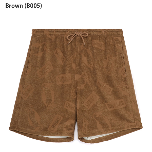 チャムス CHUMS / Chumley Pile Shorts チャムリーパイルショーツ / CH03-1425 / パイル素材 ショーツ 短パン ジャカード編み / ハーフパンツ / 2026春夏_4