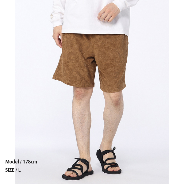 チャムス CHUMS / Chumley Pile Shorts チャムリーパイルショーツ / CH03-1425 / パイル素材 ショーツ 短パン ジャカード編み / ハーフパンツ / 2026春夏_11