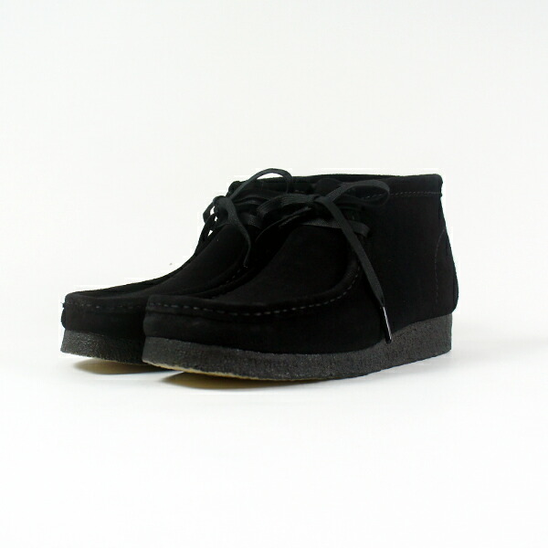 CLARKS クラークス / Wallabee Boot メンズ ワラビーブーツ (ブラックスエード) (129826155517) (CLARKS ORIGINALS)_2