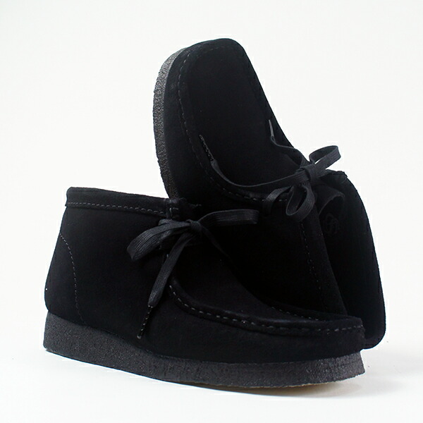 CLARKS クラークス / Wallabee Boot メンズ ワラビーブーツ (ブラックスエード) (129826155517) (CLARKS ORIGINALS)_7