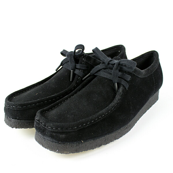 CLARKS クラークス / Wallabee メンズ ワラビー (ブラックスエード) (26155519) (CLARKS ORIGINALS)