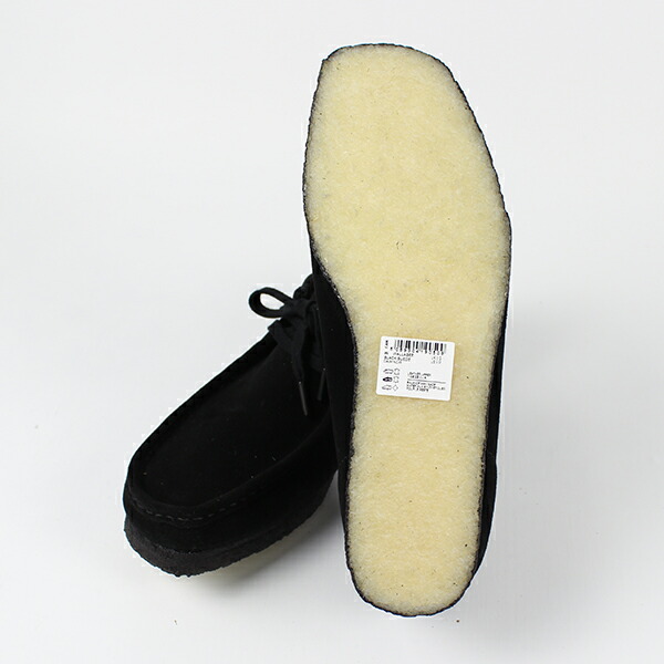 CLARKS クラークス / Wallabee メンズ ワラビー (ブラックスエード) (26155519) (CLARKS ORIGINALS)