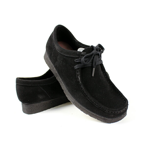 CLARKS クラークス / Wallabee メンズ ワラビー (ブラックスエード) (26155519) (CLARKS ORIGINALS)