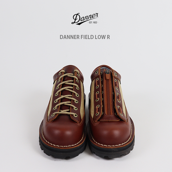 ダナー Danner / DANNER FIELD LOW R ダナーフィールド ロー アール / メンズ / D123200 / V.BROWN/KHAKI / ジッパーユニット / 2way / GORE-TEX / Vibramソール / 防水レザー_1