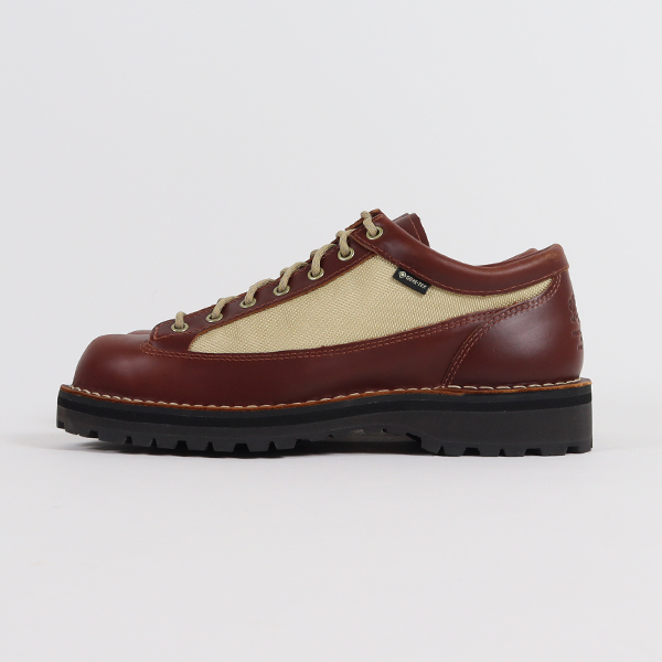 ダナー Danner / DANNER FIELD LOW R ダナーフィールド ロー アール / メンズ / D123200 / V.BROWN/KHAKI / ジッパーユニット / 2way / GORE-TEX / Vibramソール / 防水レザー_4