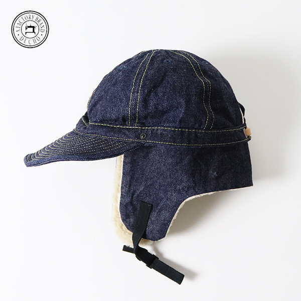 20%OFF / デコー / DECHO / コメキャップ イヤーマフ / KOME CAP EAR MUFF / INDIGO / 10-13AD24 / デニム / キャップ 帽子 / ユニセックス / 日本製 / 2024秋冬