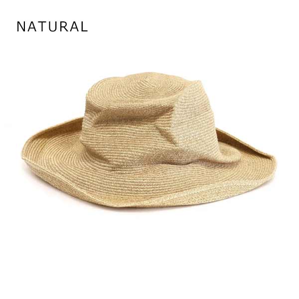 デコー / DECHO / WASHI BRAID CRASH HAT 和紙ブレイドクラッシュハット / 4-7SD25 / 和紙 ハット 帽子 / ユニセックス / 日本製 / 2025春夏_2