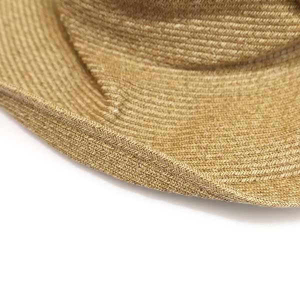 デコー / DECHO / WASHI BRAID CRASH HAT 和紙ブレイドクラッシュハット / 4-7SD25 / 和紙 ハット 帽子 / ユニセックス / 日本製 / 2025春夏_7
