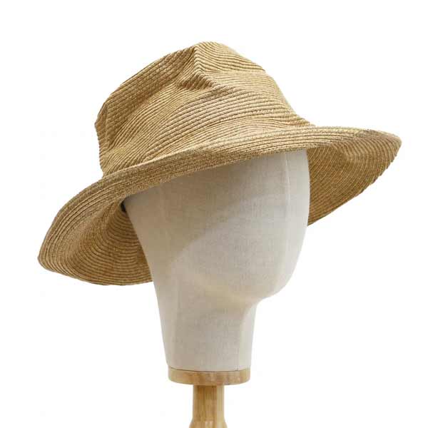 デコー / DECHO / WASHI BRAID CRASH HAT 和紙ブレイドクラッシュハット / 4-7SD25 / 和紙 ハット 帽子 / ユニセックス / 日本製 / 2025春夏_12