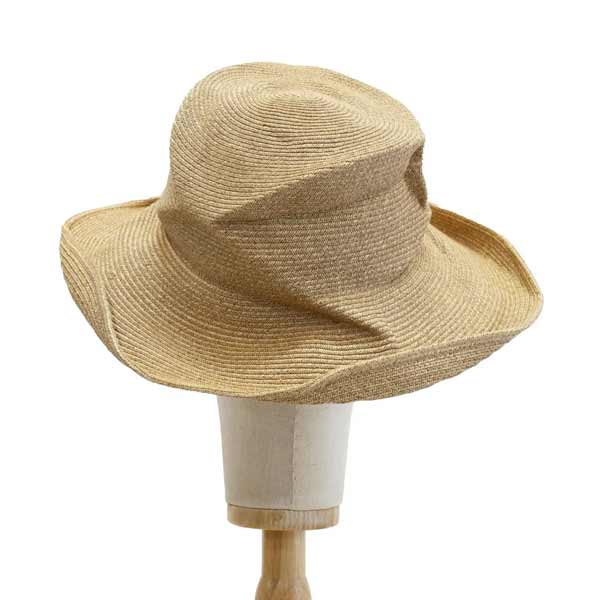 デコー / DECHO / WASHI BRAID CRASH HAT 和紙ブレイドクラッシュハット / 4-7SD25 / 和紙 ハット 帽子 / ユニセックス / 日本製 / 2025春夏_13