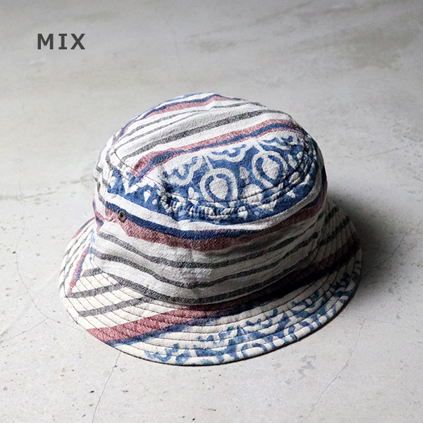 20%OFF / DECHO デコー / BUCKET HAT -KARDO- (KARDOコラボレーション) (5-3SD24) (ユニセックス) (日本製) (2024春夏)