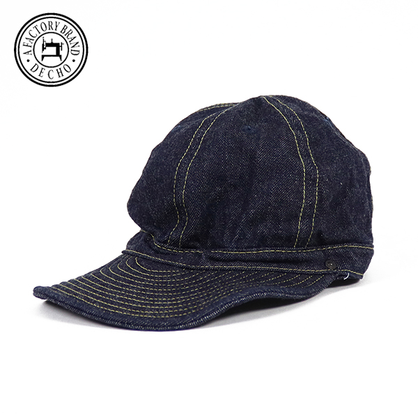 デコー DECHO / コメキャップ / SELVEDGE DENIM KOME CAP / 7-3AD25