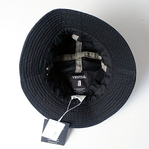 デコー DECHO / HUNTER HAT -VENTILE- / DE-14 / VENTILE / 耐水性 / 防水性 / 透湿性 / 通気性 / ユニセックス / 日本製 / 2025春夏