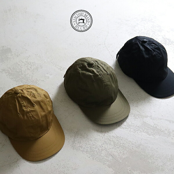 デコー DECHO / STANDARD BALL CAP BUCKE -VENTILE- / DE-17 / VENTILE / 耐水性 / 防水性 / 透湿性 / 通気性 / ユニセックス / 日本製 / 2025秋冬 / ネコポス配送