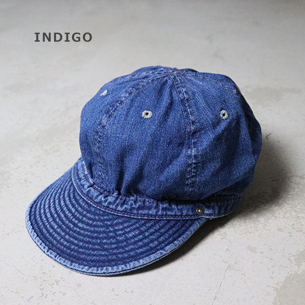 デコー / スタンダードコメキャップ ウォッシュ / DECHO / STANDARD KOME CAP -WASH- / DE-21W / ユニセックス / 日本製 / 2024春夏