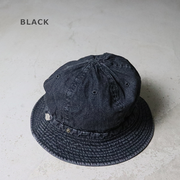 デコー / スタンダードコメハット ウォッシュ / DECHO / STANDARD KOME HAT -WASH- / DE-22W / ユニセックス / 日本製 / 2024春夏