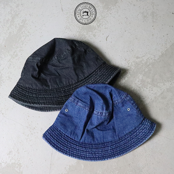 デコー / スタンダードバケットハット ウォッシュ / DECHO / STANDARD BUCKET HAT -WASH- / DE-23W / ユニセックス / 日本製 / 2024春夏