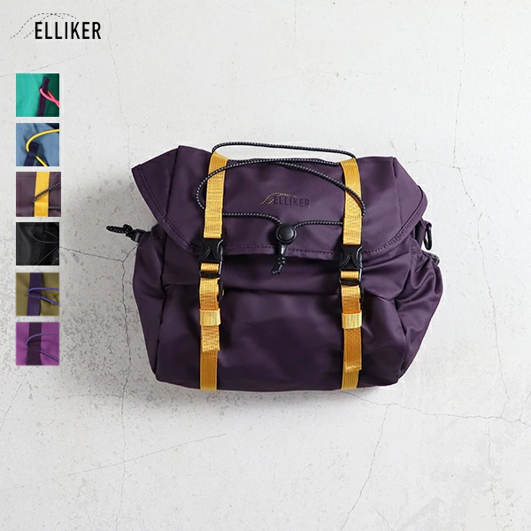 エリカー ELLIKER / Oaken Bike Crossbody Bag 6L オーケン バイククロスボディーバッグ 6L / 34033 / サイクリング 街歩き / ボディーバッグ ショルダーバッグ / ユニセックス / 防水生地 / 2025春夏 / 2025秋冬 新作