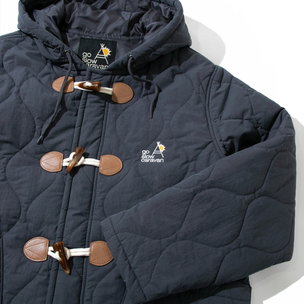 20%OFF / go slow caravan / C/N キルトパディングダッフルコート
