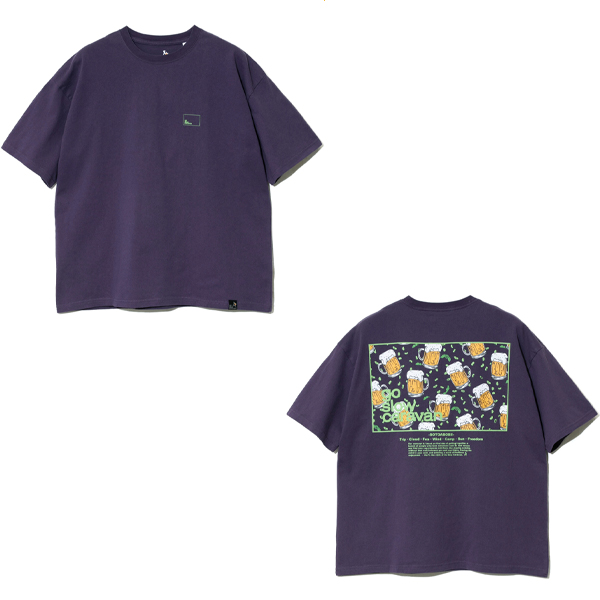 20%OFF / go slow caravan / USA/C スクエアLOGOバックプリント