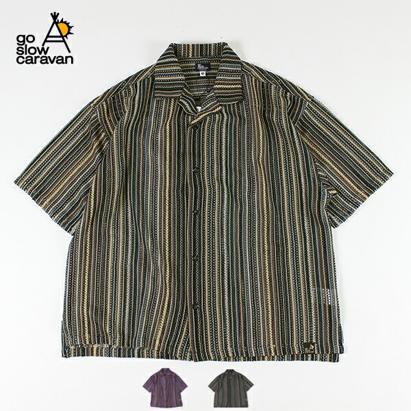30%OFF / go slow caravan / 透かし編みレース O/Pシャツ (396119) (ゴースローキャラバン) (2023春夏)の通販は 6,083円