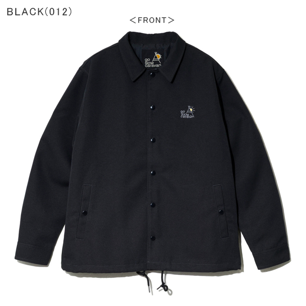 go slow caravan ゴースローキャラバン / T/CキャンバスワッペンコーチJKT / 350230 / アウター / ジャケット / ブルゾン / カジュアル / アウトドア / 2025秋冬 go slow caravan ゴースローキャラバン / T/Cキャンバスワッペンコーチ