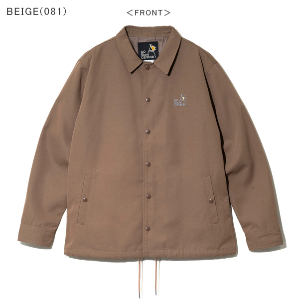 go slow caravan ゴースローキャラバン / T/Cキャンバスワッペンコーチ