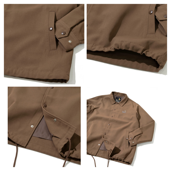 go slow caravan ゴースローキャラバン / T/Cキャンバスワッペンコーチ