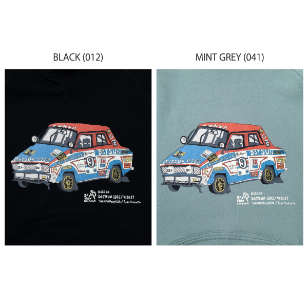 go slow caravan ゴースローキャラバン / 紡糸裏毛 VIOLET コンチョ