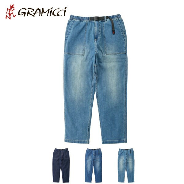 GRAMICCI グラミチ / STRETCH DENIM LOOSE TAPERED RIDGE PANT ストレッチデニムルーズテーパードリッジパンツ (G3FU-P052) (メンズ) (20