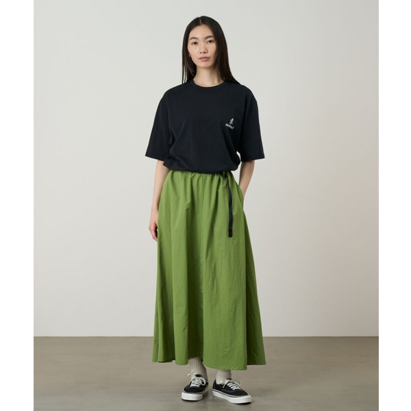 グラミチ GRAMICCI / NYLON FLARE SKIRT ナイロンフレアスカート / GLSK6-SJP008 / リサイクルナイロン / 軽量 撥水性 速乾性 耐塩素性 / レディース / 2026春夏_9