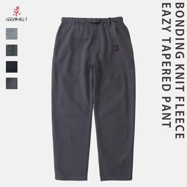 グラミチ / GRAMICCI / BONDING KNIT FLEECE EAZY TAPERED PANT / ボンティングニットフリースイージーテーパードパンツ / GMP5-FJP005 / メンズ / ニットフリース / 2025秋冬