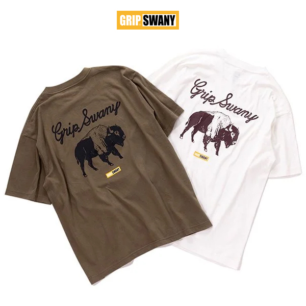 GRIP SWANY / BUFFALO TEE TEE バッファローTEE (GSC-74) (グリップスワニー) (2024春夏) (ネコポス配送)
