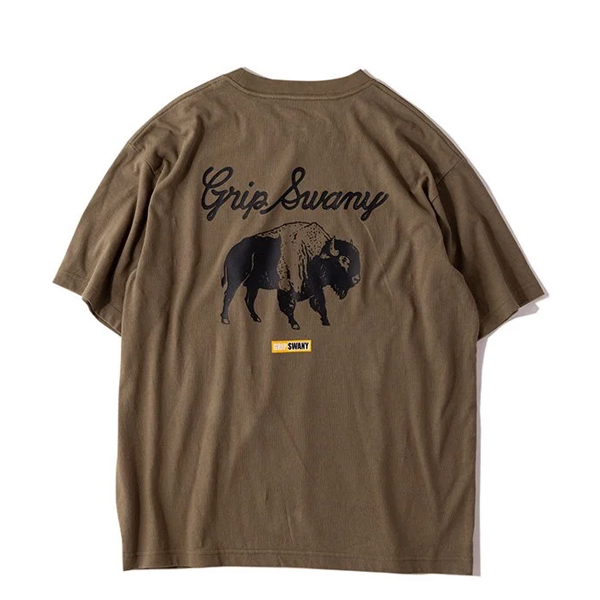 GRIP SWANY / BUFFALO TEE TEE バッファローTEE (GSC-74) (グリップスワニー) (2024春夏) (ネコポス配送)