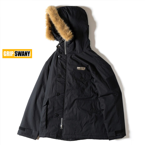 グリップスワニー GRIP SWANY / GS FUR COAT グリップスワニー ファーコート / GSJ-94 / 中綿 ジャケット コート / 防寒 / 2024秋冬 グリップスワニー GRIP SWANY / GS FUR COAT グリップスワニー ファー