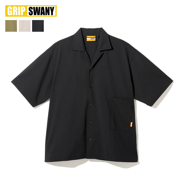 グリップスワニー GRIP SWANY / GS AIRFLOW SHIRTS 2.0 / GSMCT-135 / シャツ / 半袖 / スマホポケット / 多機能ポケット / 速乾性 / 通気性 / ジャージー素材 / デイリーユース アウトドア / メンズ / 2026春夏
