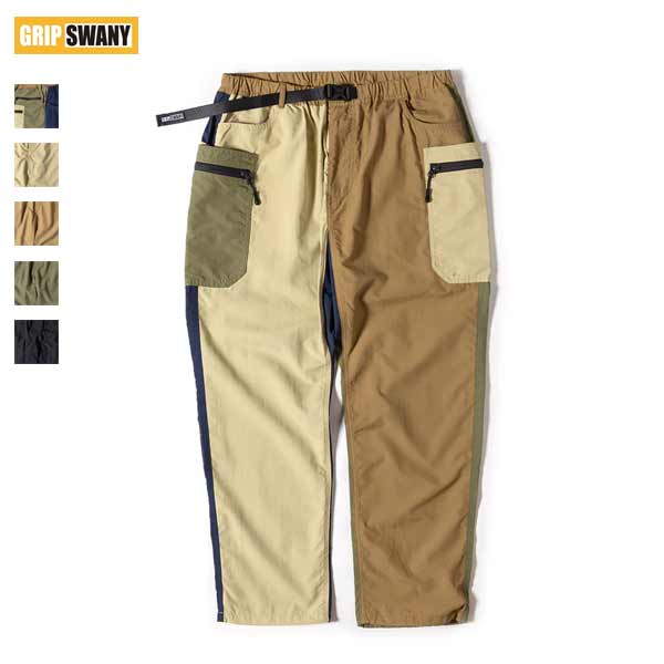 グリップスワニー GRIP SWANY / SUPPLEX GEAR PANTS サプレックス ギアパンツ / GSMP0023 / マルチポケット 長ズボン / サプレックスナイロン / 2025春夏