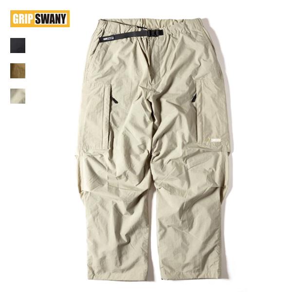 グリップスワニー GRIP SWANY / BRUSHED MESH LINING FIELD PANTS / GSMP-070 / ワイドパンツ / 撥水加工 / 起毛メッシュ / 2025秋冬