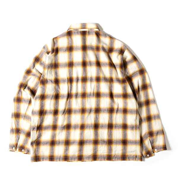 グリップスワニー GRIP SWANY / BRUSHED CHECK SHIRTS / GSMSH-071