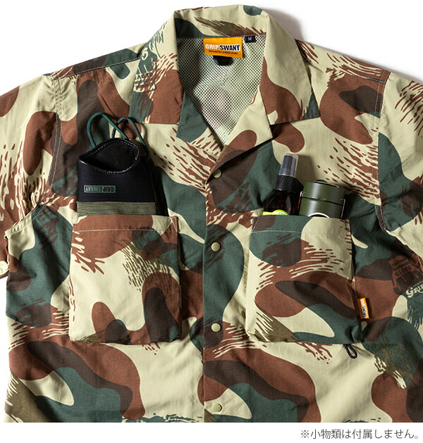 GRIP SWANY / SUPPLEX CAMP SHIRT 2.0 サプレックスキャンプシャツ 2.0 (GSS-31) (SUPPLEX) (グリップスワニー) (2021春夏)_8