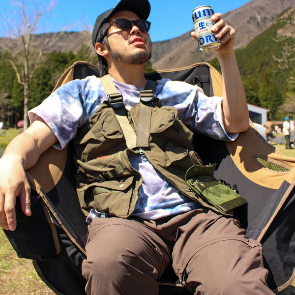 grn outdoor / 60/40 CLOTH SINGLE SOFA CHAIR (GO3402F) (BLACK / BROWN / OLIVE) (ジーアールエヌアウトドア) (2023春夏)_8