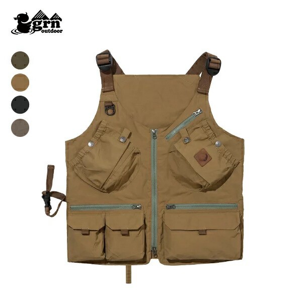 20%OFF) grn outdoor / TEBURA VEST 21 手ぶらベスト (GO9203Q) (grnアウトドア) (便利アイテム /  撥水)